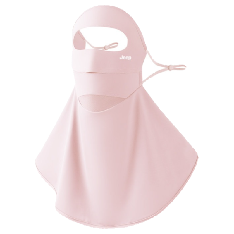 JEEP Women's Sun Protection Face Mask 2026 Summer Neck Guard UV Protection Full Face Cover Sunshade Mask