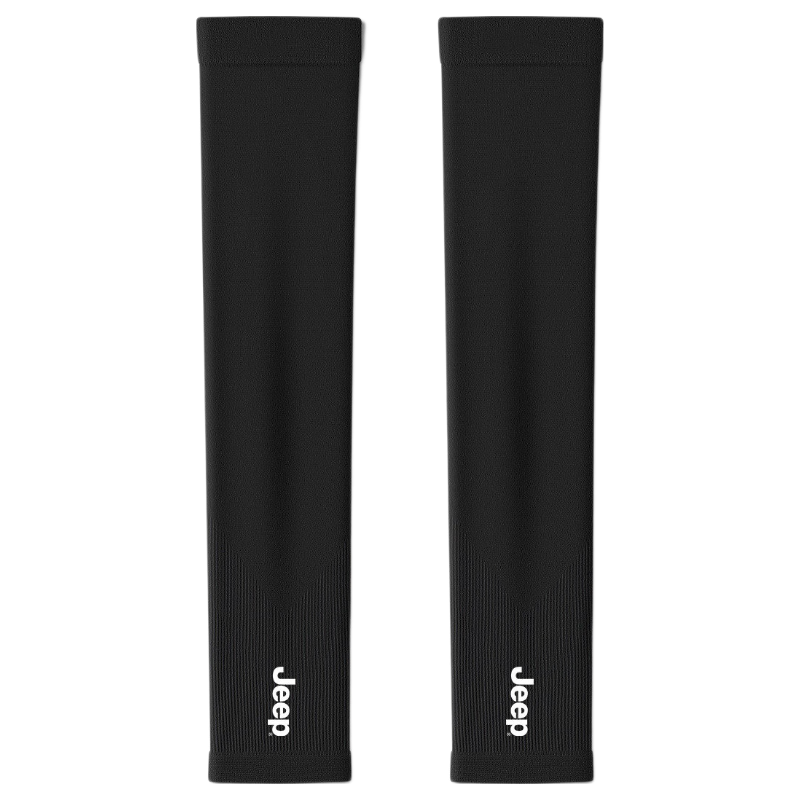 JEEP Men's Summer Outdoor Sports Fishing UV Protection Lightweight Breathable Sun Protection Arm Sleeves