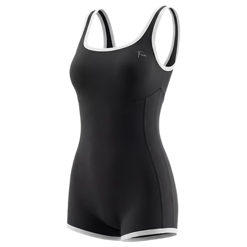361° Women's One-Piece Sleeveless Square-Leg High-End Racing Training Swimsuit Spa Swimwear