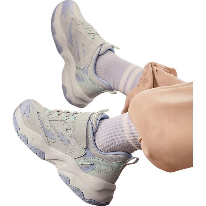 Skechers Kids' Self-Owned Autumn/Winter Magic Tape Sports Shoes Lightweight Anti-Slip Wear-Resistant Casual Shoes 319070L