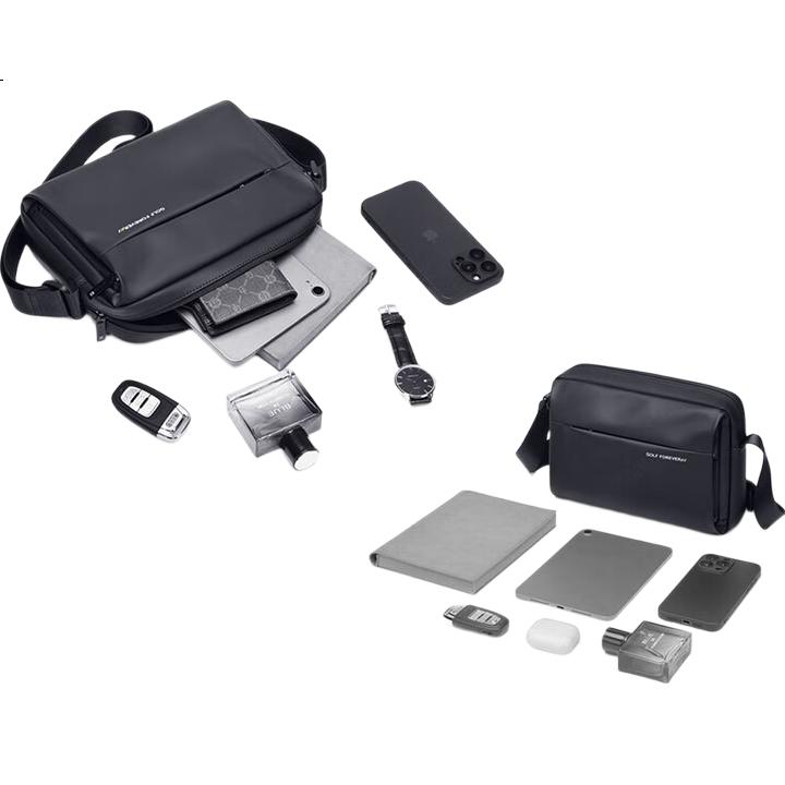 GOLF Shoulder Bag for Men, Large Capacity Crossbody Bag, Water-Resistant Casual Lightweight IPad Bag, Commuter Bag for Men, Sports Messenger Bag