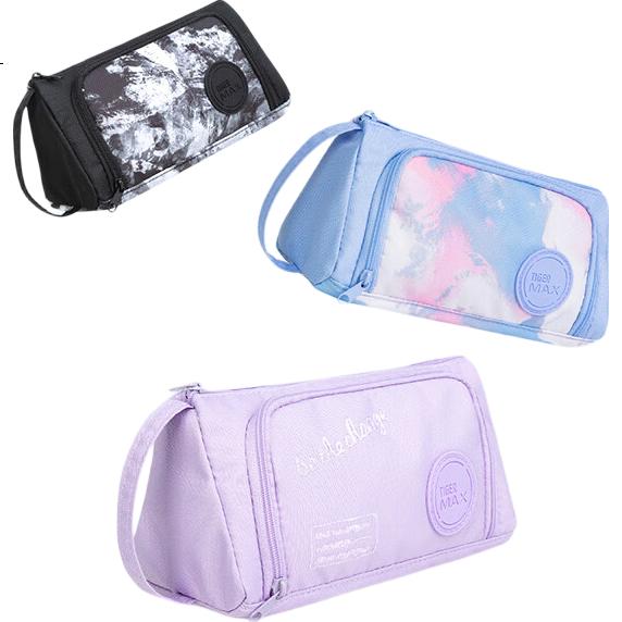 TigerFamily Pencil Case for Middle School Students, Large Capacity Stationery Box, Stylish Storage Container for Primary School Boys And Girls