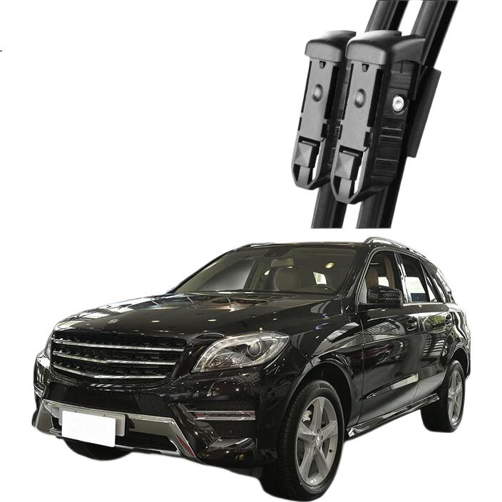 Aolin Platinum Boneless Wiper Blade/windshield Wiper for Mercedes-Benz ML-Class/ML300/ML350, 2012-Present, Mercedes-Benz GLE 2015-2017 Wiper Blade, Original Size Rubber Strip