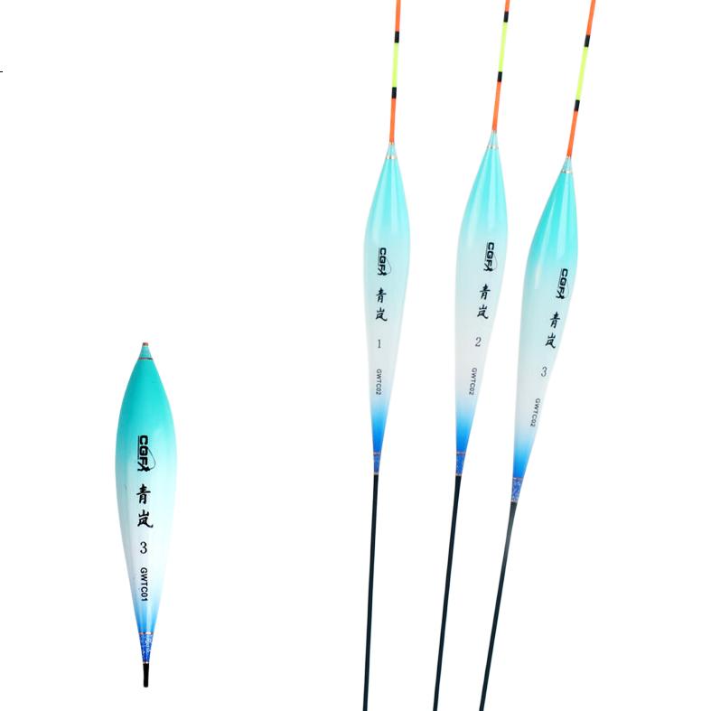 GW 01 Qinglan Fishing Float No. 1, Nano Buoy with Thickened Tail, Eye-Catching And Sensitive Fishing Float for Crucian Carp And Carp, Fishing Tackle