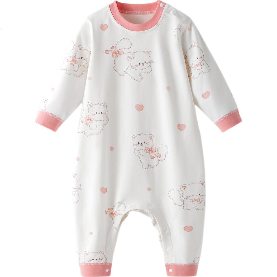 Betis Baby Sleepwear Spring Autumn Thin 2026 New Boys Girls Children's Long Sleeve Homewear Jumpsuit Set