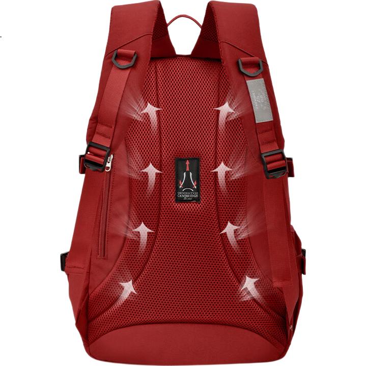 UNIVERSITY OF CAMBRIDGE Backpack for Middle And High School Girls, Lightweight Spine-Protecting, Load-Reducing, Large-Capacity Student Backpack for Grades 5-6