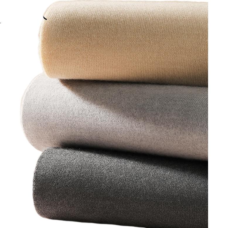 Urban Beauty 100% Pure Wool Women's Thermal Pants Warm Fleece Lined Leggings Middle-aged and Elderly Base Layer Autumn Underwear