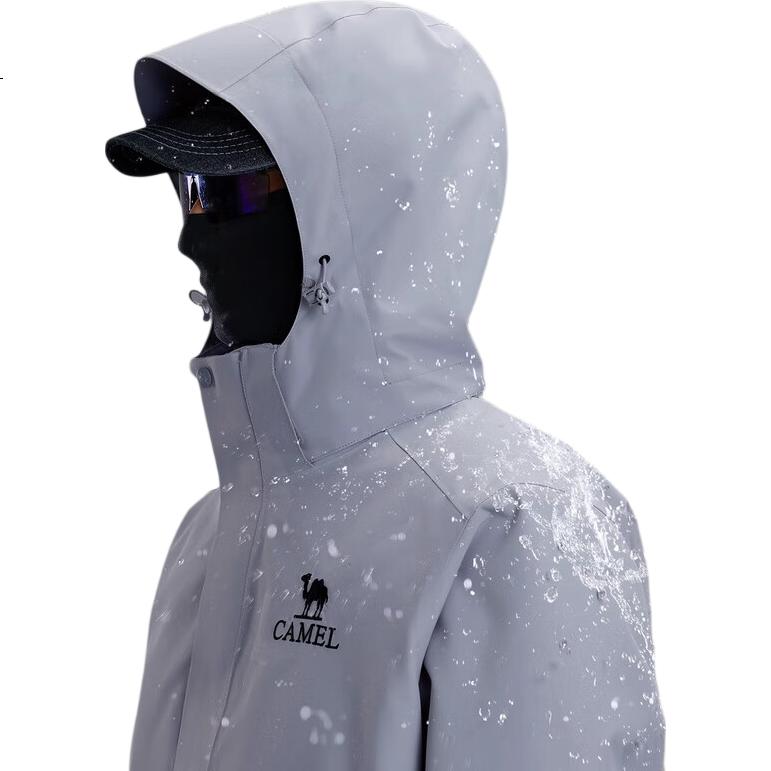 CAMEL Water-Repellent Down Liner Snowline Men's 3-in-1 Mountaineering Jacket B294 XL