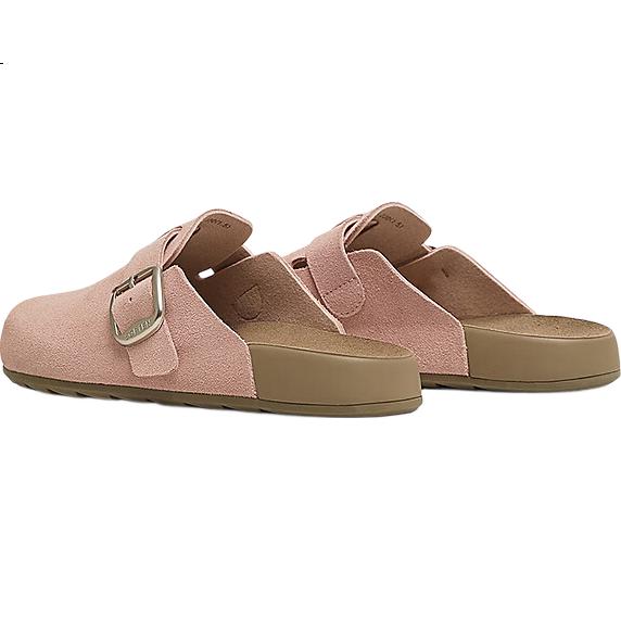 BASTO [Pistachio] Women's Thick-Soled Birkenstock-Style Slippers for Outdoor Wear, Fall 2026, A9080BH5