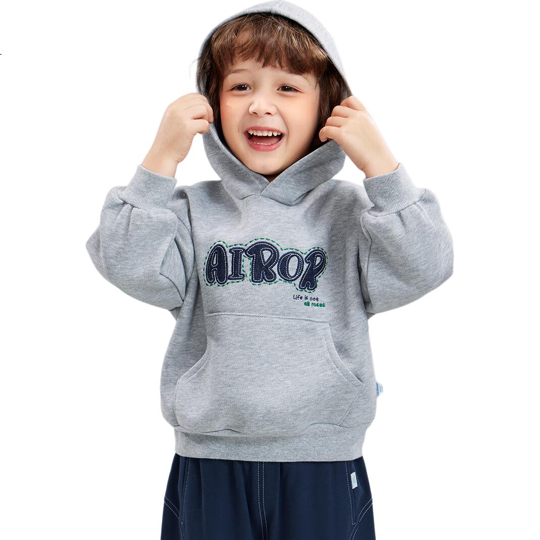 Ciciibear Boys' Hooded Sweatshirt, 2024 New Style, Children's Casual Autumn Wear, Baby Loose-Fitting Pullover for Fall And Winter, Trendy