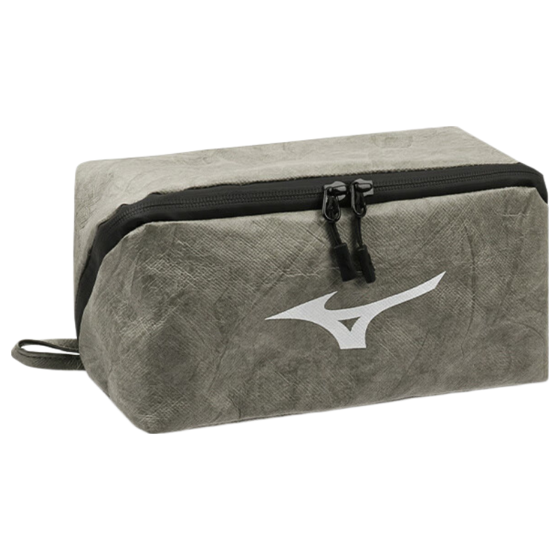 MIZUNO Swimming Bag, Dry And Wet Sports Water-Resistant Bag, Large Capacity Fitness Toiletry Beach Handheld Storage Bag, 3002 Gray
