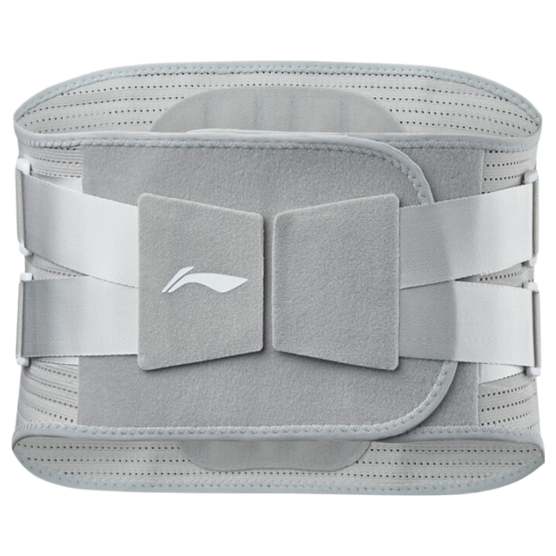 LI-NING Lumbar Support Belt for Disc Herniation and Strain with Steel Plate, Unisex Sports Fitness Waist Brace for Prolonged Sitting