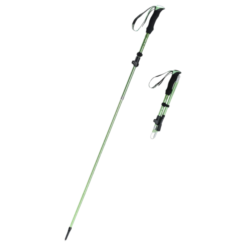 CAMEL Outdoor Hiking Pole Lightweight Foldable Aluminum Alloy Walking Stick Trekking Equipment Elderly Anti-Slip Cane P672