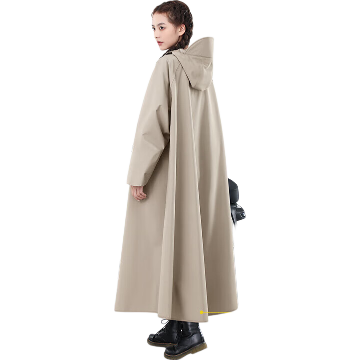 BWNK Electric Vehicle Raincoat Long Full-Body Thickened Enlarged Unisex Adult Motorcycle and Electric Scooter Rain Poncho