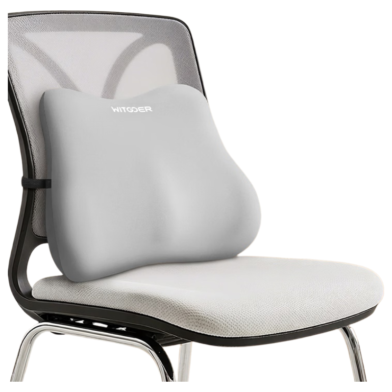 Zhiguozhe Lumbar Support Office Cushion Waist Pillow Long Sitting Waist Protector Lumbar Pillow Workstation Chair Back Cushion Car Seat Cushion