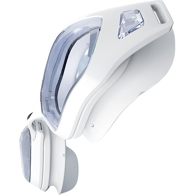 Li-Ning Swimming Goggles, Waterproof And Anti-Fog, High-Definition for Men, Professional Training for Women, Swimming Glasses 2103 White