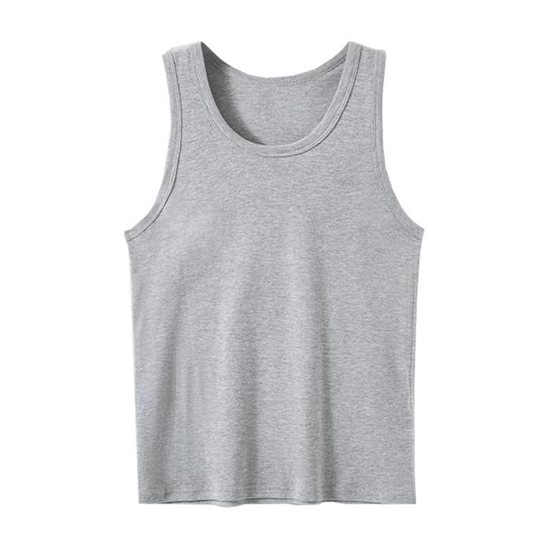 MiiOW Men's Tank Top, Summer Pure Cotton Loose Sleeveless T-Shirt, Undershirt, Sports Slim Shoulder Vest, Father's Day Gift