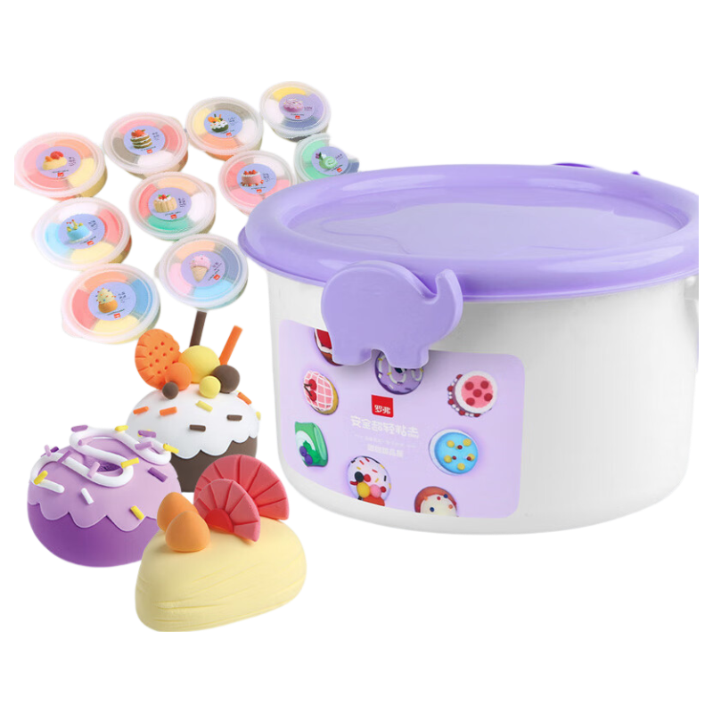 Luofu Ultra-Light Clay Modeling Compound Play Dough Toy for Boys And Girls, Children's DIY Handmade Pottery Birthday Gift