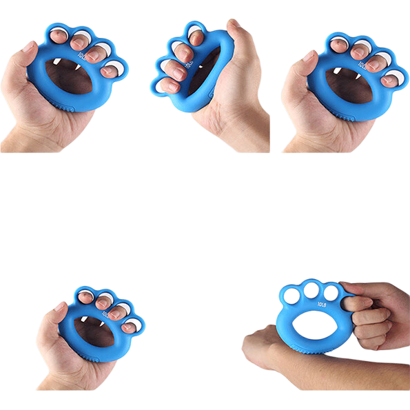 Duweike Grip Ball Rehabilitation Training for Elderly And Children, Hand Exercise Equipment, Finger Strength Grip Ring Set of Three Pieces