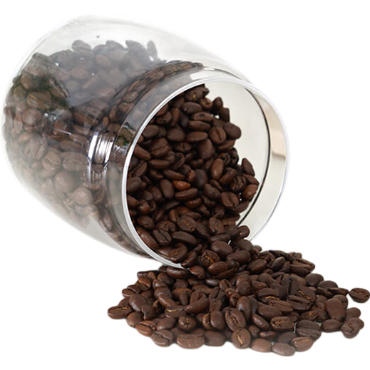 LOCK&LOCK Push-Air Glass Sealed Jar for Grains, Tea Leaves, Kitchen Dry Goods Storage, Milk Powder Container, 400ML, Gray