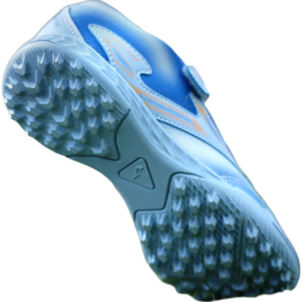 JOMA Soccer Shoes with TF Turf Studs for Youth, Children, And Elementary School Students, Non-Slip, Wear-Resistant, Breathable Football Training Shoes, Light Blue, Size 28