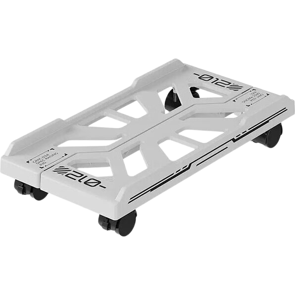 Bahainiao Desktop Computer Tower Stand, Movable Chassis Bracket Base Tray, Universal Height-Increasing Storage Rack for Home And Office Use
