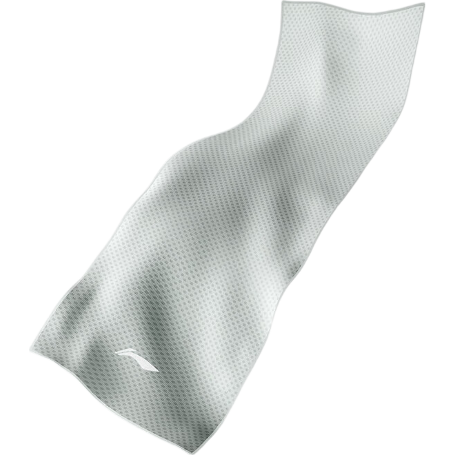 Li-Ning Men's And Women's Cooling Towel, Badminton Fitness Sports Quick-Dry Towel, Running Basketball Cooling Sweat Wipe, 8242 Gray