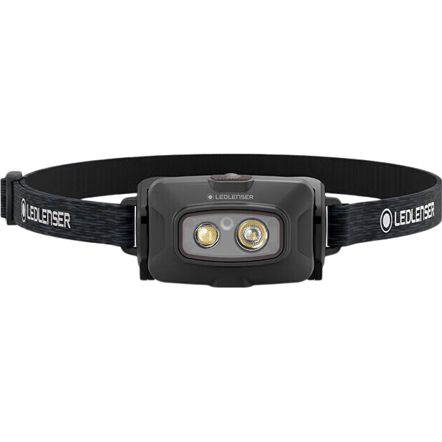 LED LENSER High-Intensity Headlamp HF4R SIG, Outdoor Long-Lasting Battery-Powered Rechargeable Lithium Battery Waterproof Flashlight for Off-Road Adventures, Beach Combing, Hiking And Mountaineering