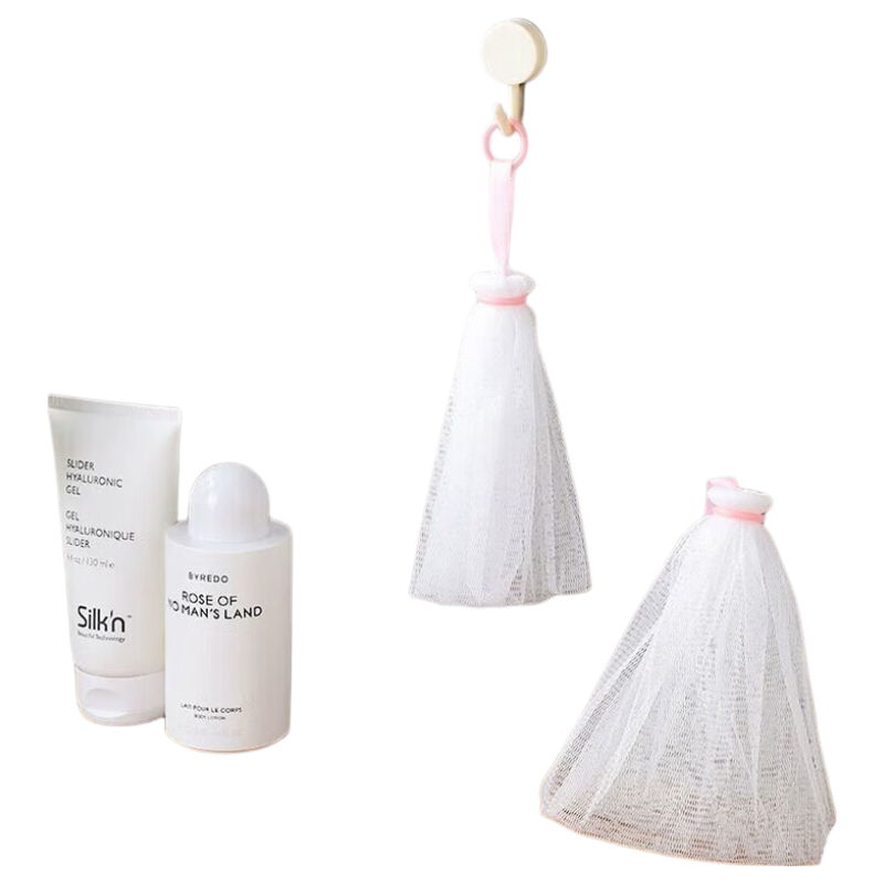 Chense Foaming Soap Net, Face Wash Foam Net, Disposable Foaming Face Wash, Travel Soap Bag