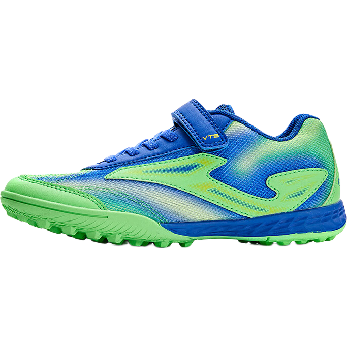 JOMA Soccer Shoes, TF Turf Cleats for Youth And Children, Non-Slip, Wear-Resistant, Breathable Football Training Shoes, Fluorescent Green, Size 36
