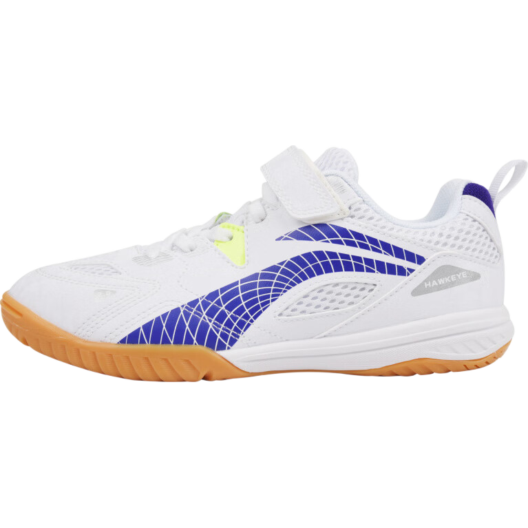 Li-Ning Children's Table Tennis Shoes, Boys And Girls Breathable Professional Training Competition Sports Shoes, Yingyan 2.0 White Blue 31.5