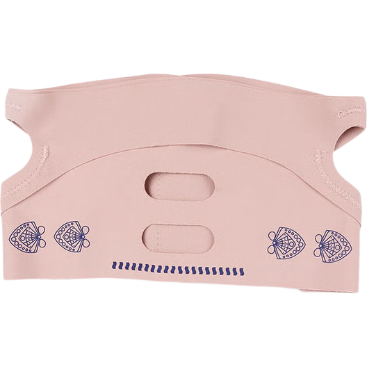 LiQing Double-Layer Sleep Lifting Face Mask V-Line Bandage Face Support Headgear for Facial Contouring and Double Chin Sculpting