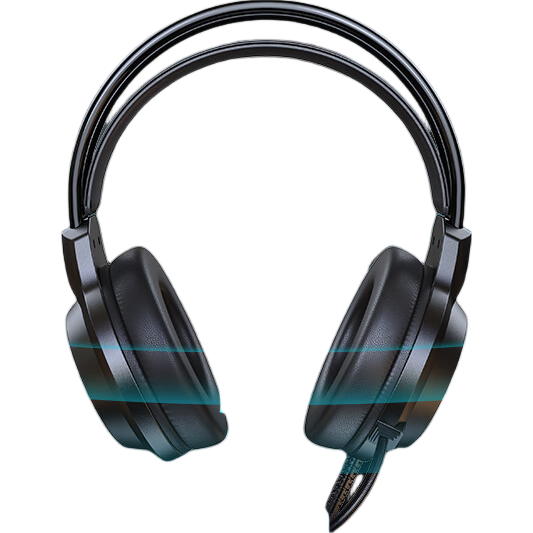 Aigo Wired Gaming Headset Over-Ear Lightweight Suspension Headband Tri-Color RGB PUBG Delta FPS AL600