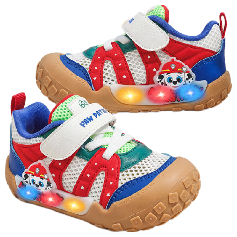 PAW PATROL 2026 Summer New Breathable Mesh Sports Casual Sandals Unisex Kids Light-Up Shoes