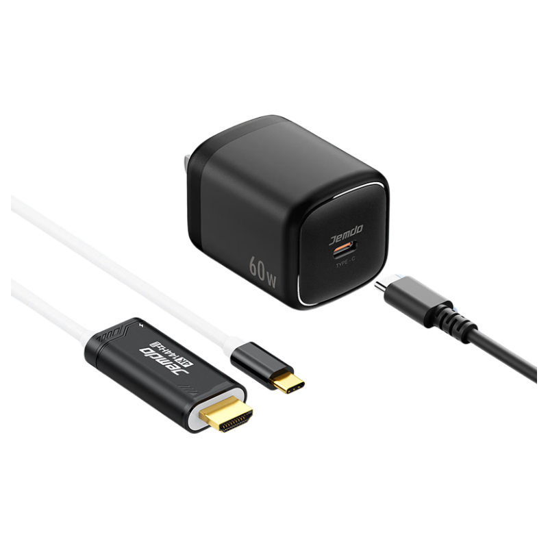 Jemdo GaN Charger for Nintendo Switch 2 NS2 Portable Dock OLED HDMI Adapter Fast Charging Power Accessory
