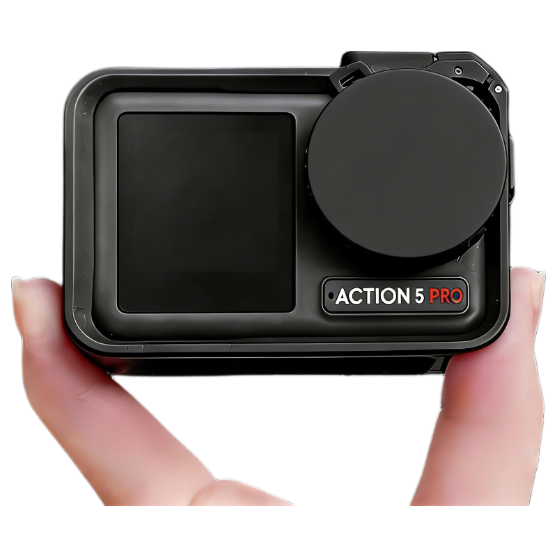 CHENSONG DJI Action5 Pro Lens Cap Accessory Compatible with Action4/3 Lens Protective Dustproof Cover with Strap for Sports Cameras