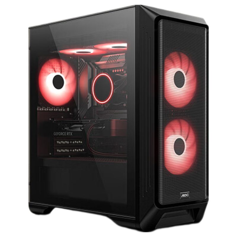 AOC LU919 i7 14650HX RTX 5060 16GB 512GB Desktop PC for Office Design Gaming E-sports