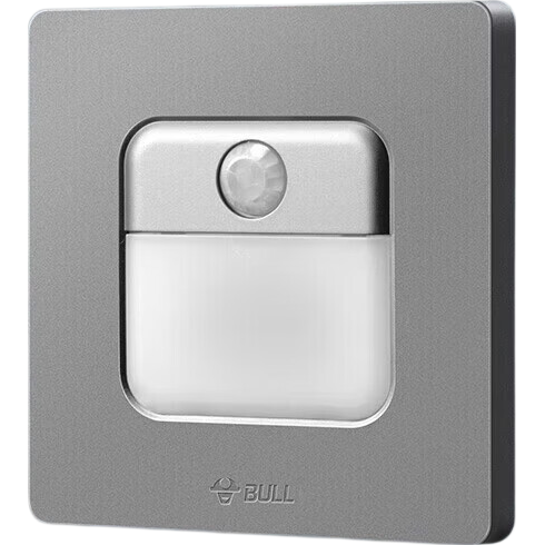 BULL Floor Lamp G12 Series, Motion Sensor Floor Lamp, 86-Type Concealed Panel G12D123, Space Gray