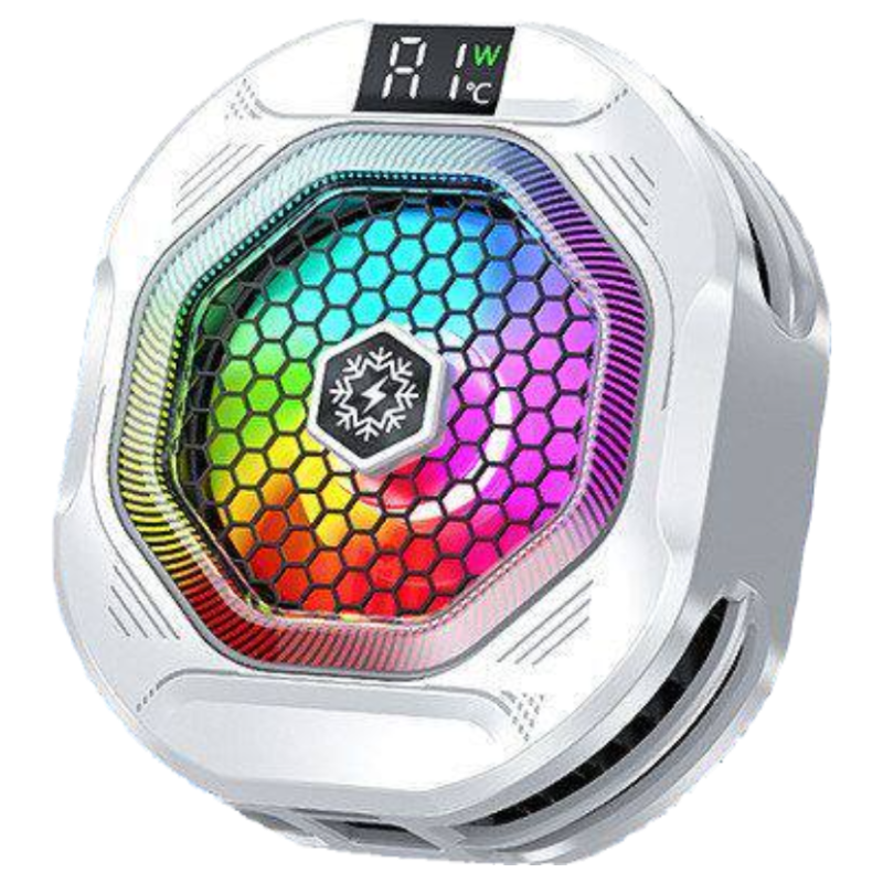 Stek 24W High-Power Semiconductor Ice-Making Cooler Magnetic Cooling AI Temperature Control Graphene Live Streaming Gaming Dedicated Compatible with Apple iPhone 17