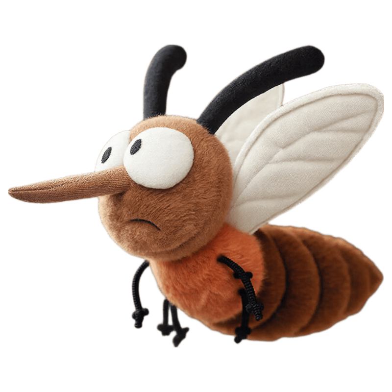 Zhuoqu Mosquito Dodomu Plush Toy Cute Doll Sleeping Pillow Companion Cloth Doll New Year Gift