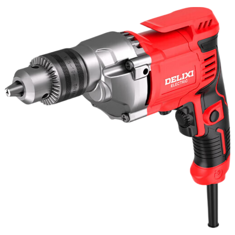 Deli Xidianqi 710W Electric Drill, AC Power Tool, Multi-Functional Handheld Drill for Home Use, with Forward And Reverse Rotatio