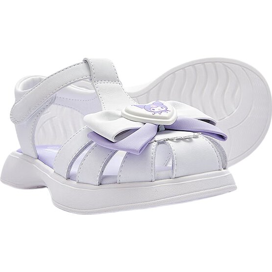 Balabala Girls' Summer 2025 Bow Princess Sandals [Kuromi IP Mall Edition] 204225141013
