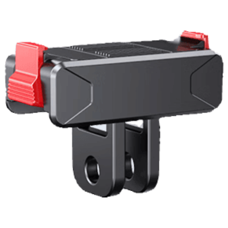 Lingchen Quick Release Adapter Metal Magnetic Base Mount Bracket for DJI Action 5 Pro/4/3 Sports Camera