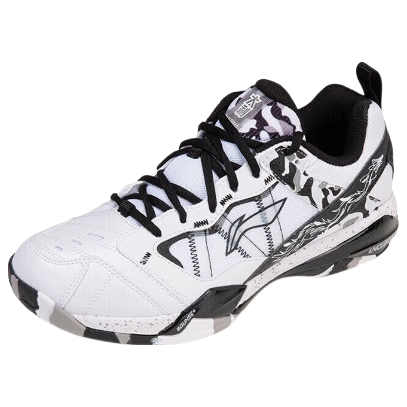 LI-NING Men's Badminton Shoes Invincible Ace Cushioning Professional Badminton Competition Sports Shoes Shi Yuqi Edition
