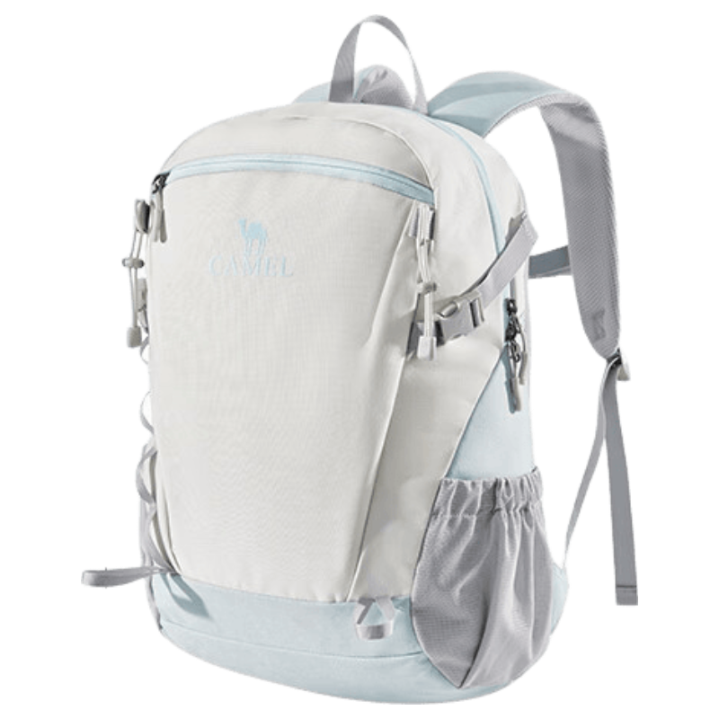 CAMEL Cloud Shadow Ice Cream Bag Backpack for Men, Lightweight Travel Backpack for Men And Women Students, Outdoor Hiking Mountaineering Bag, Glacier Blue