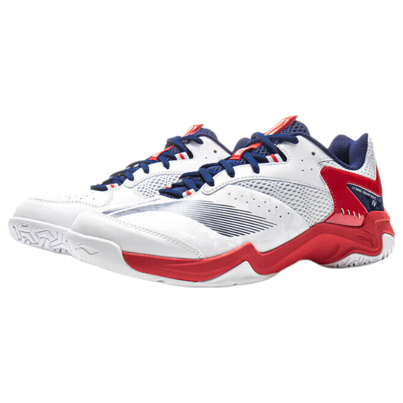 LI-NING Badminton Shoes Yinlang IV 4th Generation Training Shoes Unisex New Comfortable Durable Wide Fit Sports Shoes