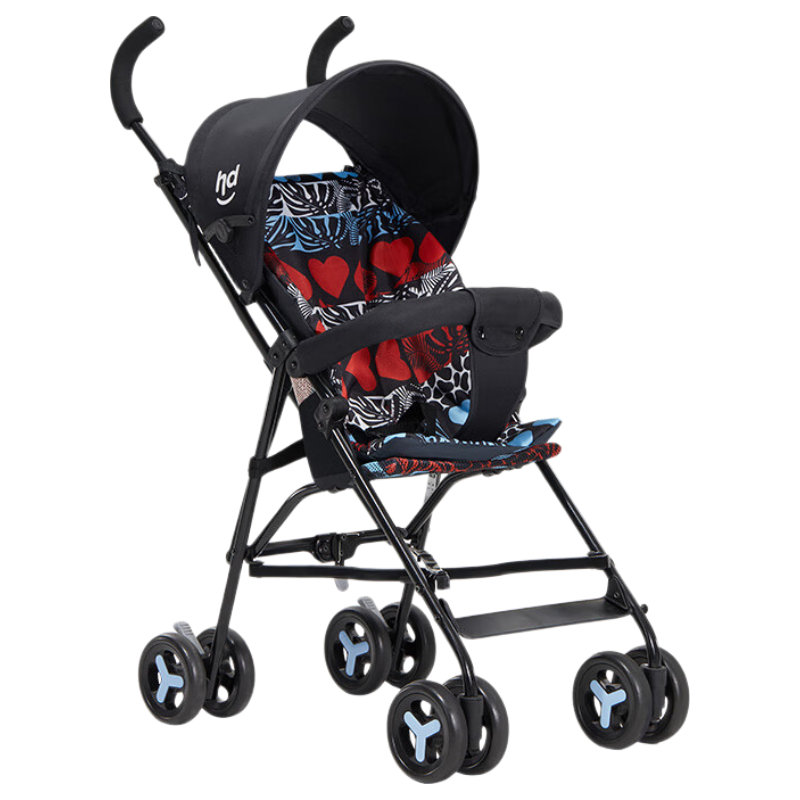 Happy Dino Stroller, Lightweight Foldable Baby Carriage, Perfect for Outings, Umbrella Stroller, Suitable for Winter And Summer, LD099-D