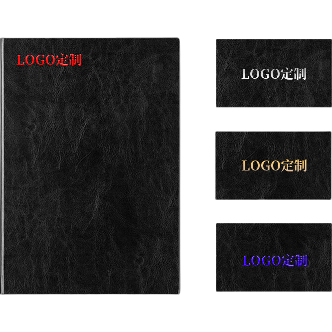 Xutong A5 Business Soft Leather Notebook 100 Sheets/200 Pages Journal Diary Meeting Notes Thickened Notebook Customizable Logo