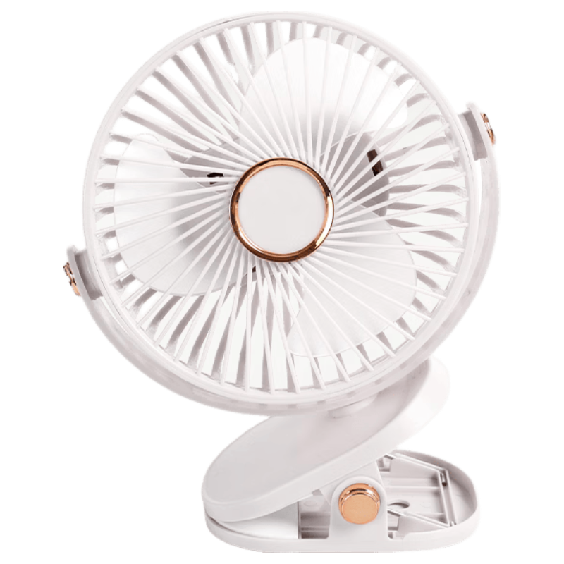 Yueke USB Mini Fan, Portable Handheld Clip-On Fan for Outdoor, Office, Dormitory, Small Night Light, Sleep Aid, Desktop And Tabletop Small Electric Fa