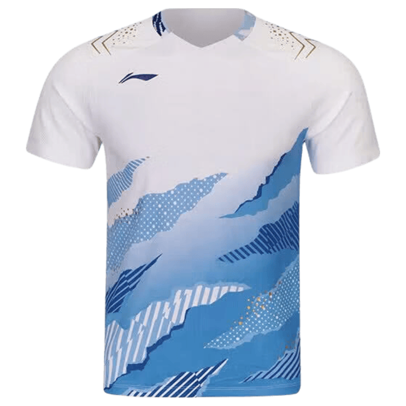 Li-Ning Badminton Jersey, National Youth Team International Star Competition Uniform, Unisex Competition Top, Quick-Drying Comfortable Sportswear